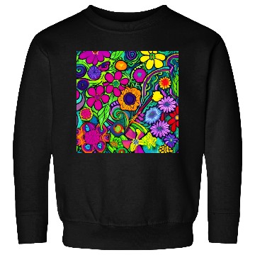 Discover Magic flowers art Sweatshirts