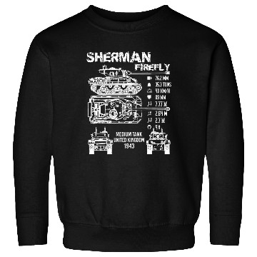 Discover Sherman Firefly Tank Specifications Sweatshirts