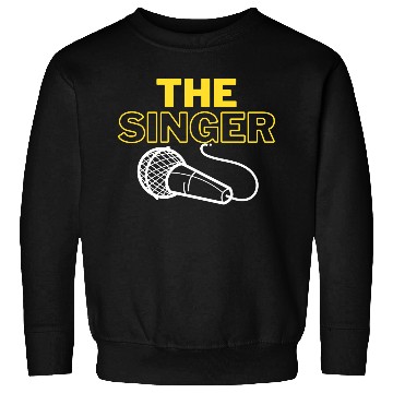 Discover The Singer Simple Band Microphone Sweatshirts