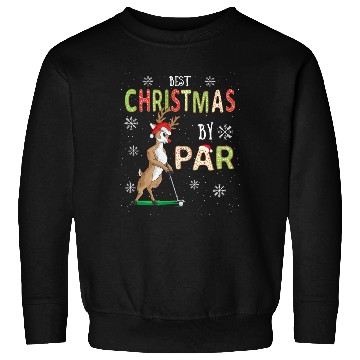 Discover Golf Reindeer Pun Golfer Christmas Golfing Sweatshirts