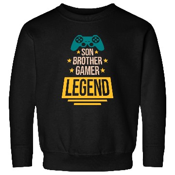 Discover son brother gamer legend Sweatshirts