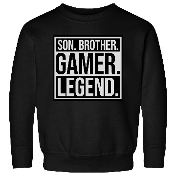 Discover son brother gamer legend Sweatshirts