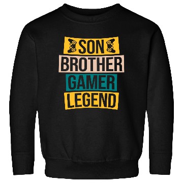 Discover son brother gamer legend Sweatshirts