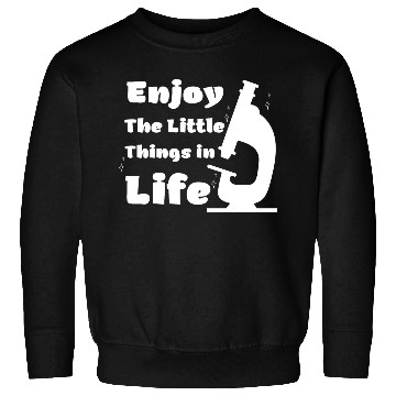 Discover funny microscope, microbiologists biology nerd Sweatshirts