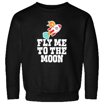 Discover fly to the moon Sweatshirts