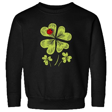 Discover Ladybug St. Patricks Day Bug Catcher Entomologist Sweatshirts