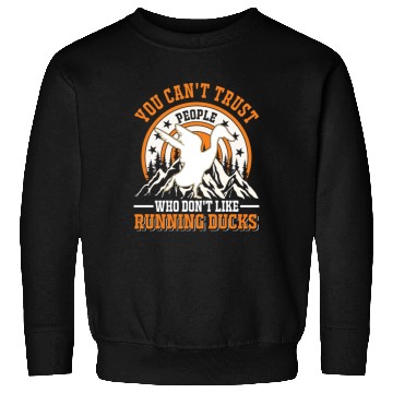 Discover Indian Runner Gift Running Duck Sweatshirts