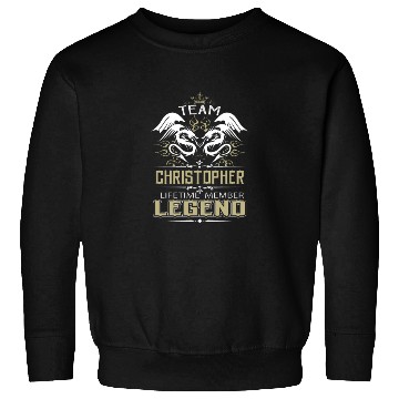 Discover Christopher Name Sweatshirts - Christopher Dragon Life