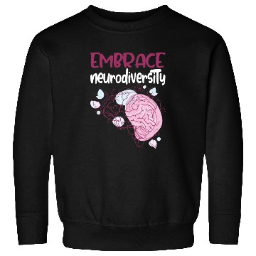 Discover embrace neurodiversity - Embrace ADHD Autism ASD. Sweatshirts
