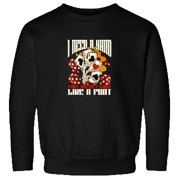Discover Poker Casino Poker Player Gambling Roulette Gift Sweatshirts