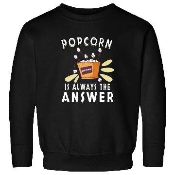 Discover Movie Watching Cinema Popcorn Binge Watching Sweatshirts