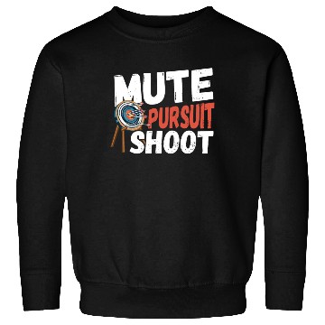 Discover Mute Pursuit Shoot Archery Archer Hunting Sweatshirts