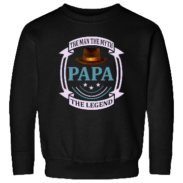 Discover Papa the Man the Myth the Legend Sweatshirts