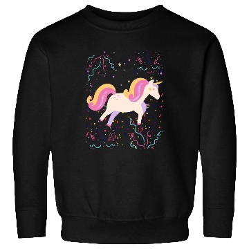Discover Unicorn On Space Sweatshirts