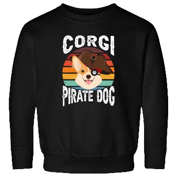 Discover Corgi Pirate Dog Sweatshirts