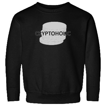 Discover Cryptoholic COIN GREY Sweatshirts