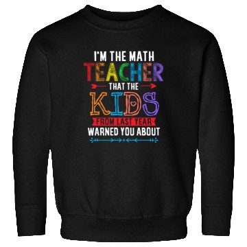 Discover Math Teacher Unicorn Sweatshirts