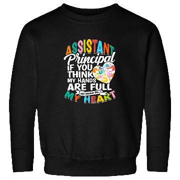 Discover Assistant Principal Back School Teacher Principal Sweatshirts