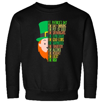 Discover St Patrick's Day Drinking Shenanigans Irish Sweatshirts
