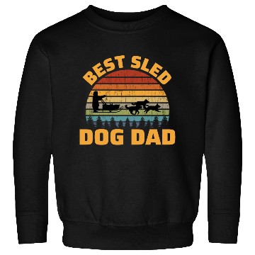 Discover Husky Sledding Sled Dog Racing Alaskan Racers Sweatshirts