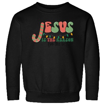 Discover Jesus is The Reason for the Season Candy Christian Sweatshirts