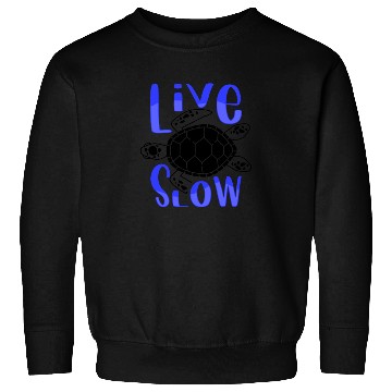 Discover Relax and Live Slow Sea Turtle Beachy Vacation Sweatshirts