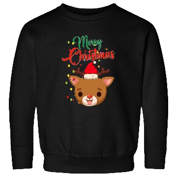 Discover merry christmas funny deer Sweatshirts