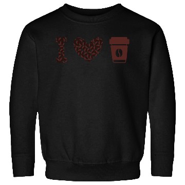 Discover I love coffee Sweatshirts