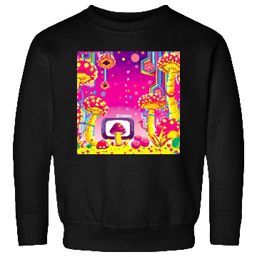 Discover Psychedelic Video Game Fantasy World Sweatshirts