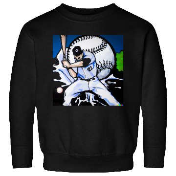 Discover Baseball Player Graffiti Art graphic Sweatshirts