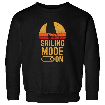 Discover sand yachting retro vintage land sailing Sweatshirts