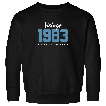 Discover 40 Years Vintage 1983 Retro 40th Birthday Sweatshirts