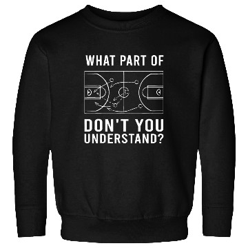 Discover Funny Basketball Coach For Men Women Tactic Diagra Sweatshirts
