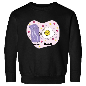 Discover Breakfast Buddies for Bacon Eggs Lover Sweatshirts