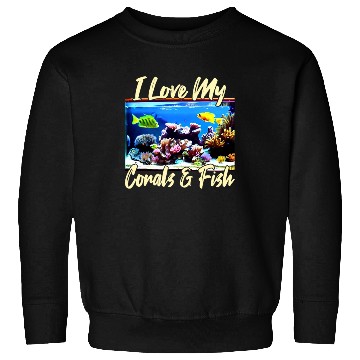 Discover Saltwater aquarium coral fish Sweatshirts