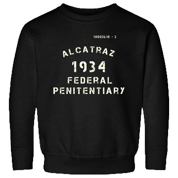 Discover Vintage Alcatraz Prison Penitentiary Jail Sweatshirts