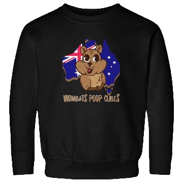 Discover Wombats Poop Cubes For A Wombat Lover Sweatshirts