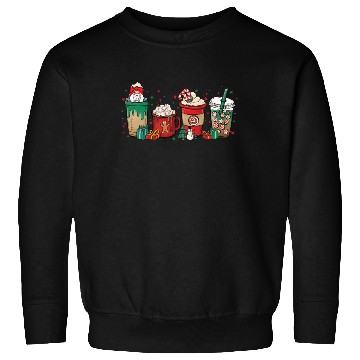 Discover Christmas Chocolate Cup Sweatshirts