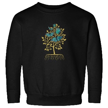 Discover Butterfly Tree Beautiful Animal Butterflies Tree Sweatshirts