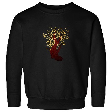 Discover Butterfly Tree Beautiful Animal Butterflies Tree Sweatshirts