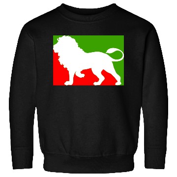 Discover CUTE MODERN UNIQUE LION RED AND GREEN Sweatshirts