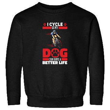 Discover Cycling Cyclist Dog Sweatshirts