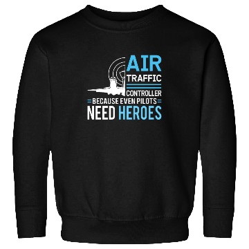 Discover Air Traffic Controller Aircraft Flight Service Sweatshirts