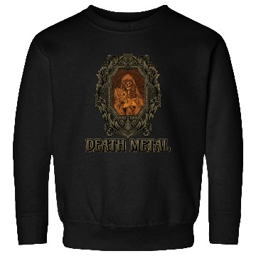 Discover Goth Satan Rock Festivals Black Heavy Death Metal Sweatshirts