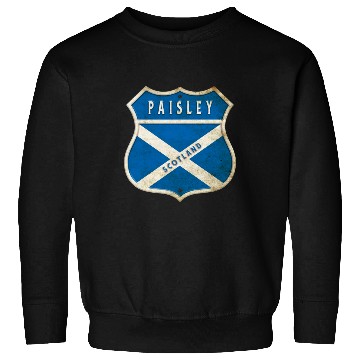 Discover Paisley Scotland coat of arms flag design Sweatshirts