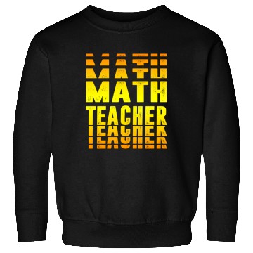 Discover Math teacher design Sweatshirts