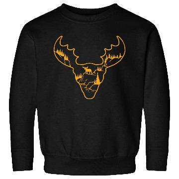 Discover moose head Sweatshirts