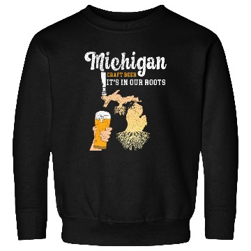 Discover Michigan Craft Beer Sweatshirts