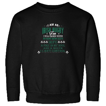 Discover I Am An Irish Rugby Sweatshirts