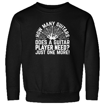 Discover How Many Guitars Does A Guitar Player Need - Funny Sweatshirts